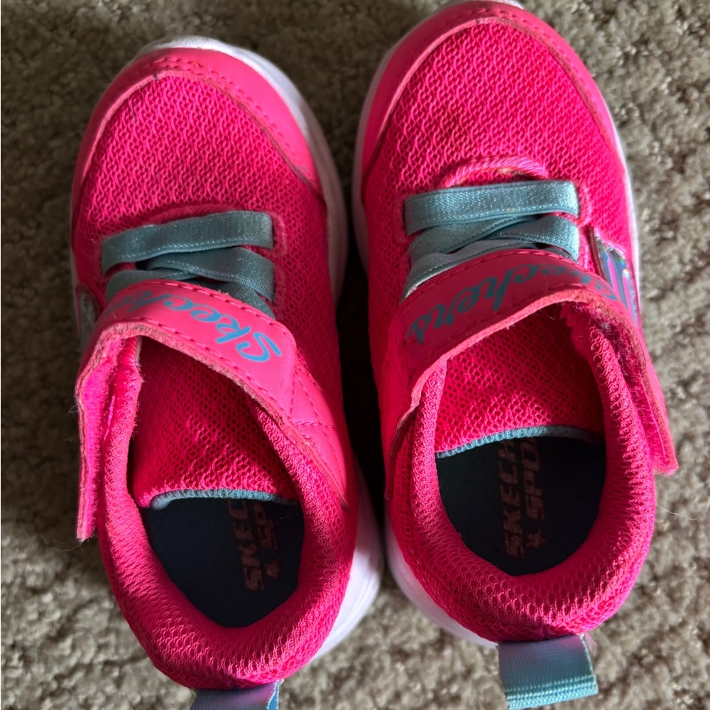 Hot Pink Kids Sketchers